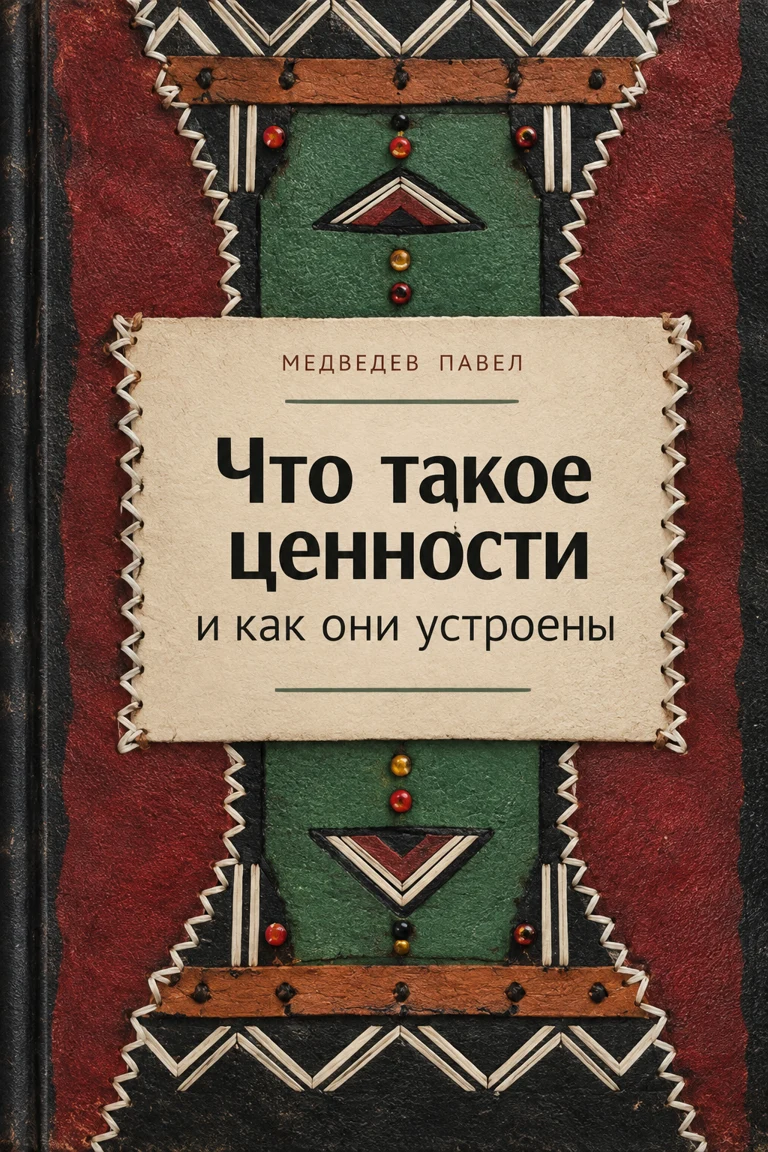 Обложка книги «Что такое ценности и как они устроены», Павел Медведев